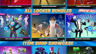 All Locker Bundles Item Shop ShowcasePreview Fortnite [upl. by Liba]