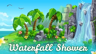 Guided Meditation for Kids  WATERFALL SHOWER  Mindfulness Meditation for Children [upl. by Yeoz820]