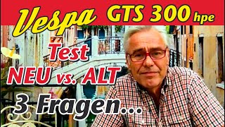 3 Fragen zu Vergleichstest GTS 300  ALT vs NEU [upl. by Clarette]