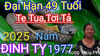 Tử Vi Tuổi ĐINH TỴ 1977 Năm 2025 gặp Đại Hạn 49 Tuổi Khó Khăn Vây Hãm Phải Hết Sức Chú Ý  Nam mạng [upl. by Acirret234]