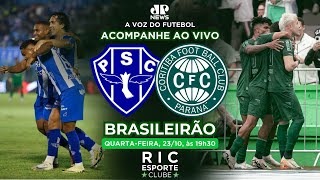 AOVIVO  PAYSANDU 2 x 1 CORITIBA  CAMPEONATO BRASILEIRO  SÉRIEB [upl. by Suzan278]