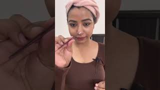 How to wear nose pin easily youtubeshorts queensfeat nosepincollection tipsandtricks [upl. by Torp992]