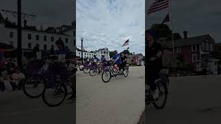 Lilac festival 2024 Mackinac Island Michigan shortsvideo shorts festival parade michigan [upl. by Bronwen]