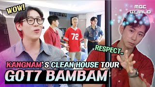 ENGTHA BamBam and Brian are shocked by Kangnam♥️Sanghuas clean house GOT7 BAMBAM [upl. by Silsbye]