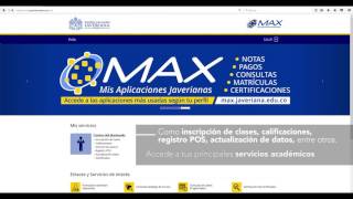 Conoce MAX y accede a tus servicios académicos [upl. by Sussi]