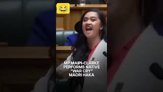 Watch New Zealand MP Performs Native quotWar Cryquot Maori Haka In Parliament  Subscribe to First Post [upl. by Matthia]