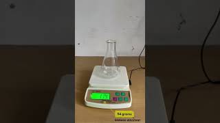 👨🏼‍🔬law of conservation of mass experiment 🧫 vinegar amp baking soda [upl. by Ahsyekat]