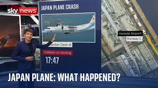 Japan plane crash What happened [upl. by Shugart]