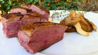 🦆Magret de Canard aux Champignons et au Porto  une recette gourmande et facile [upl. by Myk]