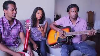 Adaraneeya kathawak  Ahasin eha cover by Anjalika amp Hiroshan [upl. by Cathi]