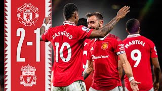 WHAT A WIN ❤️‍🔥  Man Utd 21 Liverpool  Highlights [upl. by Ettezzus]