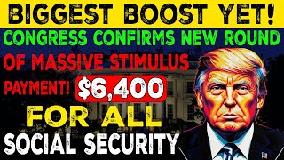 ALERT 6400 Stimulus Checks for LowIncome Social Security Recipients  Congress Confirms [upl. by Baugh]