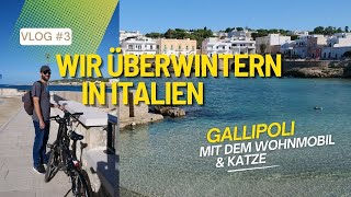 Ist das der perfekte Ort zum Überwintern Gallipoli Vanlife in Italien [upl. by Einallem]