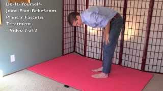 Plantar Fasciitis Treatment  Video 3 of 3 [upl. by Laamak234]