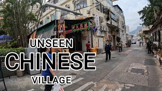 Unseen Video of the Historical Chinese Village in Hong Kong  Chinese Historical Village Hong Kong [upl. by Nobie739]