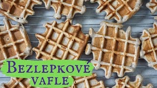 Nejjednodušší recept na bezlepkové vafle  Pohankové wafle [upl. by Enilada]