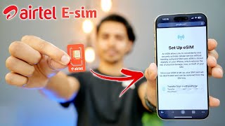 Airtel ESim Activate 2024  Airtel esim Activate kaise kare How to activate Airtel esim iphone 2024 [upl. by Aled]