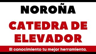 NOROÑA DÁ CATEDRA EN EL ELEVADOR HAY QUE ESCUCHARLO [upl. by Ecirtra]