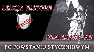 Po powstaniu styczniowym  Lekcje historii pod ostrym kątem  Klasa 7 [upl. by Hermy723]