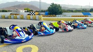 Go Kart Rotax DD2 first drive test with good friends [upl. by Adnolahs22]