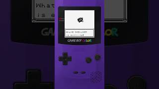 What SHELLDER is evolving pokemon evolvingpokemon gameboy [upl. by Sallie]