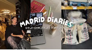 Madrid diaries  Tengo noticias del proyecto decorando mi casa y muchas charlas [upl. by Ehcsrop]