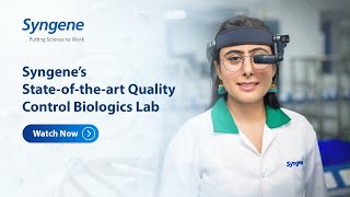 Stateoftheart Quality Control Biologics Lab  Syngene [upl. by Alaaj743]