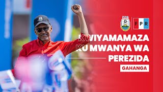 KICUKIRO IGIKORWA CYO KWIYAMAMAZA KU MUKANDIDA WA FPR INKOTANYI [upl. by Tamara]