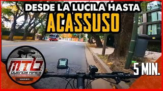 DESDE LA LUCILA HACIA ACASSUSO POR LIBERTADOR [upl. by Oatis]