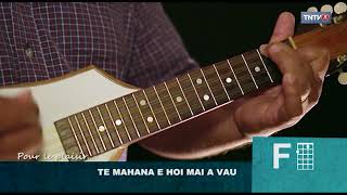 Tuto Ukulele Tahiti  E maururu a vau [upl. by Stanton]