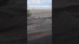 Did a little wheelie on my 150r shorts [upl. by Yffub590]