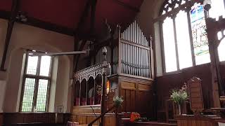 To thee O Lord our hearts we raise  Castleton Methodist Church Derbyshire [upl. by Zulema]