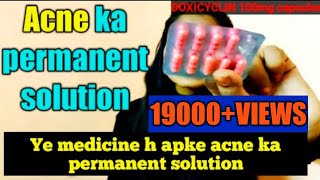 DOXYCYCLINE 100mg capsules  Doxycycline dosage for acne how long  doxin 100  shopoholicheena [upl. by Travers]