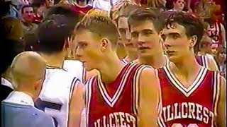 2001 Hillcrest vs CHOF State Semifinal BBall [upl. by Ayamat]