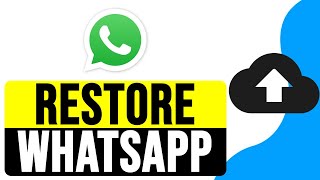 How to RESTORE amp BACKUP WHATSAPP 2024  Fix quotNo Backup Foundquot Error in WhatsApp [upl. by Nosilla]