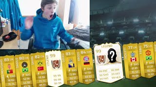 2 LEGENDS IN PACKS OMG  FIFA 14 [upl. by Rizzi]