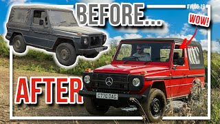 Barn Find Restoration of a RARE 1985 G Wagon  Vlog 19 [upl. by Adeys94]