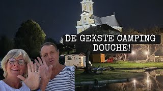 WK104  DE GEKSTE CAMPINGDOUCHE [upl. by Acinok94]