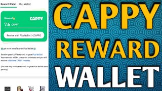 Cappy token freeNew wallet offerInstant rewardWallet setup [upl. by Cinimod]