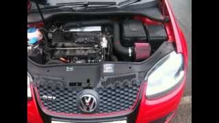 Golf GTi MK5 Neuspeed pflo intake sound [upl. by Marciano268]