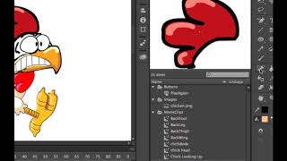 Using the Bone Tool Animate CC [upl. by Aihcela]