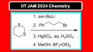 Protection and Deprotection of aldehyde  IIT JAM 2024 Chemistry Solutions [upl. by Syxela886]