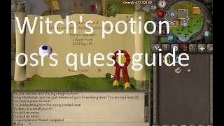 OSRS Witchs Potion Quest Guide [upl. by Ydal]