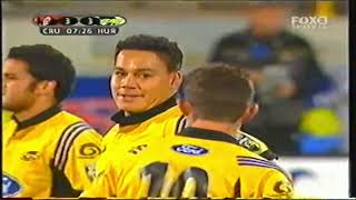 HURRICANES VS CRUSADERS SUPER 12 2004 [upl. by Eseneg]