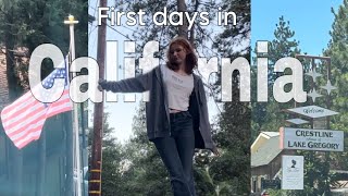 First days in California  Auslandsjahr 2324 [upl. by Aibonez98]