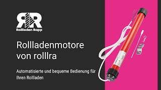 Rollladenmotore von rolllra  Klassisch Funk und Plug amp Play für Ihren Rollladen [upl. by Eliga711]