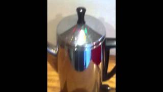 Presto Stainless Steel Electric Percolator Coffee Maker 0281104 Works [upl. by Ivanah]