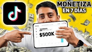 Cómo monetizar una cuenta de TikTok 2024 LATAM 😱💰 [upl. by Rise]