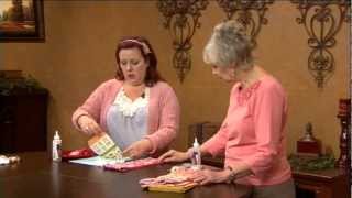 How to Make Appliqued Tea Towels [upl. by Neal]