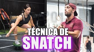 Halterofilia Técnica de Snatch [upl. by Amadas603]